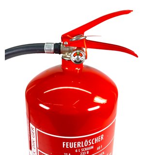 Hochleistungs-Schaumfeuerlscher 6L ABF 6LE auch fr Fettbrand+ Halterung